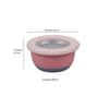 400 ml Pink Stainless Steel Lunch Box