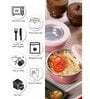400 ml Pink Stainless Steel Lunch Box