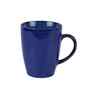 Set of 2 Ceramic Blue Textured Mugs