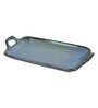 Ceramic Blue Serving Tray
