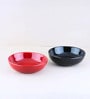 Set Of 2 Ceramic Bone China Free Snack Bowl