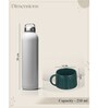 Ceramic Castleton Green Tea Cup (Set Of 4)