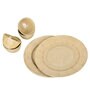 Ceramic Dazzling Riviera Dinner Plates With 4 Dinner Bowls