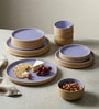 Lavendar Ceramic Dinner Set 20 Pieces