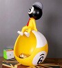 Yellow Ceramic figure storage organiser