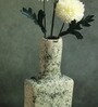 (1Pc) Green Ceramic Decorative Vase For Home Decor