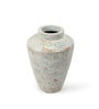(1Pc) Sea Green & Brown Terracotta Decorative Vase For Room Decor Aesthetic