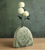 (1Pc) Green Ceramic Decorative Vase For Room Decor Aesthetic