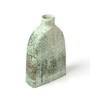 (1Pc) Green Ceramic Vase For Table Decor