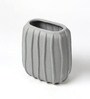 (1Pc) Grey Ceramic Flower Pot For Living Room Decor