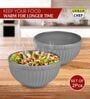 Ceramic Grey 500 ML Serving Bowl Set of 2