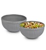 Ceramic Grey 500 ML Serving Bowl Set of 2