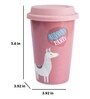 Jay 400ml Multicolour Coffee Tumbler