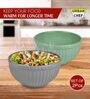 Ceramic Multicolour 500 ML Serving Bowl Set of 2