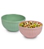 Ceramic Multicolour 500 ML Serving Bowl Set of 2