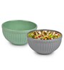 Ceramic Multicolour 500 ML Serving Bowl Set of 2