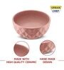 Ceramic Pink 500 ML Serving Bowl Set of 2