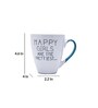 Langston 550ml Multicolour Coffee Mug