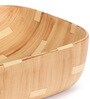 Ceramic Rectangular Shape Wood Counter Top Wash Basin (H: 5 , W: 17 , D: 12 Inches)
