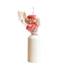 Ceramic Snow White Vase With Harmony Bunch 1