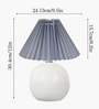 Grey Ceramic Table Lamp