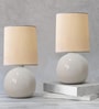Brown Ceramic Table Lamp