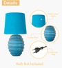 Blue Ceramic Table Lamp