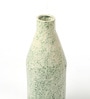 (1Pc) Green Ceramic Flower Vase For Living Room Decor