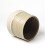 (1Pc) Brown Ceramic Decorative Vase For Room Decor Aesthetic