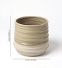 (1Pc) Brown Ceramic Decorative Vase For Room Decor Aesthetic