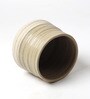 (1Pc) Brown Ceramic Flower Vase For Living Room Decor