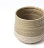 (1Pc) Brown Ceramic Flower Vase For Living Room Decor