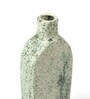 (1Pc) Green Ceramic Flower Pot For Living Room Decor