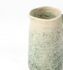 (1Pc) Green Ceramic Decorative Vase For Room Decor Aesthetic