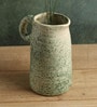 (1Pc) Green Ceramic Decorative Vase For Room Decor Aesthetic