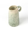 (1Pc) Green Ceramic Decorative Vase For Room Decor Aesthetic