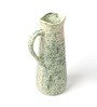 (1Pc) Green Ceramic Decorative Vase For Home Decor