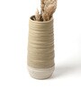 (1Pc) Brown Ceramic Decorative Vase For Home Decor