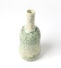 (1Pc) Green Ceramic Decorative Vase For Living Room Decor