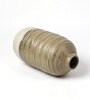 (1Pc) Brown Ceramic Decorative Vase For Living Room Decor