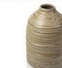 (1Pc) Brown Ceramic Decorative Vase For Living Room Decor