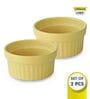 Ceramic Yellow 225 ML Serving Bowl Set of 2
