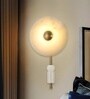 Cerco Modern LED Wall Lamp with Marble | Wall Mounted Bedside Lamp | Fancy Decorative Wall Light for Living Room & Bedroom | 3 Light Modes | Modern Wall Lamp | 1Year Warranty