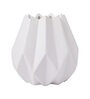 Ceremic Flower Vase in White