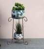 Ceremic Pain Metal Floor
Planters