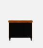 Cesar Upholstered Queen Size Bed in Orange Colour