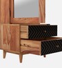 Cesar Mango Wood Dresser in Walnut Finish