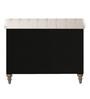 Cesar Fabric Upholstered Queen Size Bed in Beige Colour