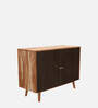 Cesar Sheesham Wood Sideboard In Walnut Finish