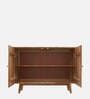 Cesar Sheesham Wood Sideboard In Walnut Finish
